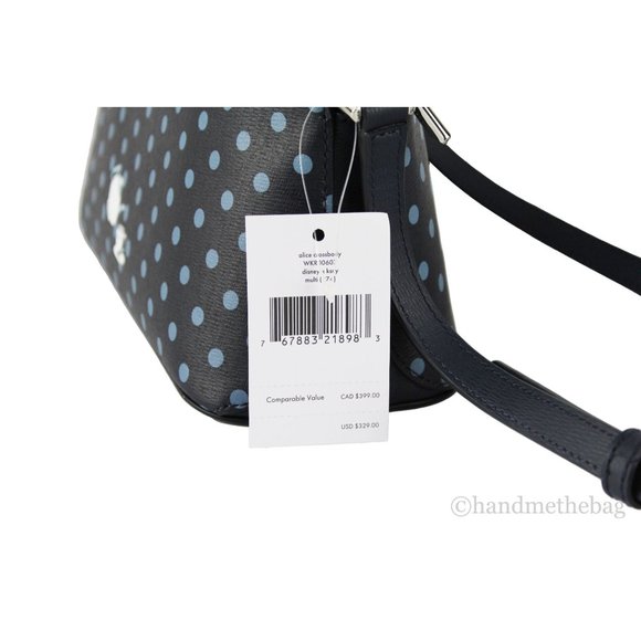 NWT Kate Spade X Disney Alice in Wonderland Medium Leather Dome Crossbody Bag - Picture 4 of 9